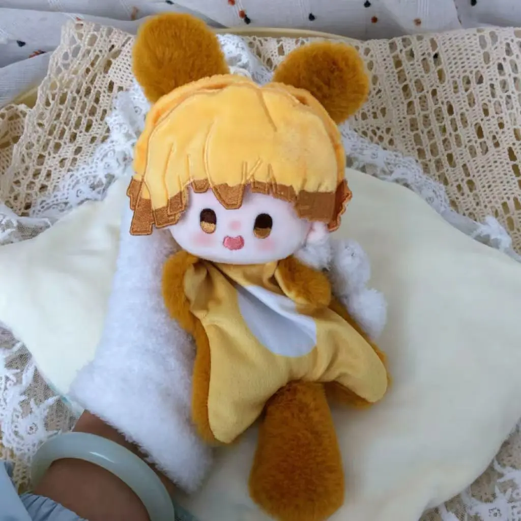 15cm Stuffed Kanroji Mitsuri Agatsuma Zenitsu Tokitou Muichirou Anime Plush Cotton Doll Beanbag Toys for Kids Gifts