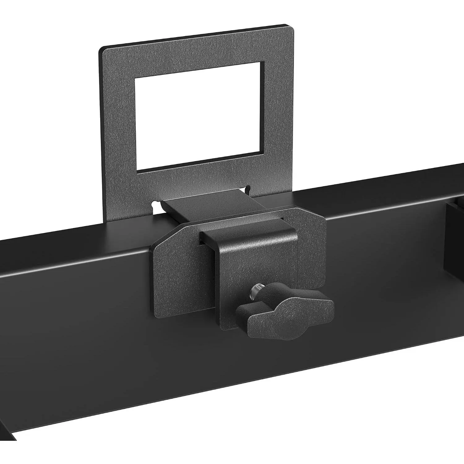 Non Slip Mattress Gaskets for Metal Bed Frame,6 PCS Holder in Place Gripper,Keep Mattress from Sliding, Adjustable Anti-Slip Baffle, Black