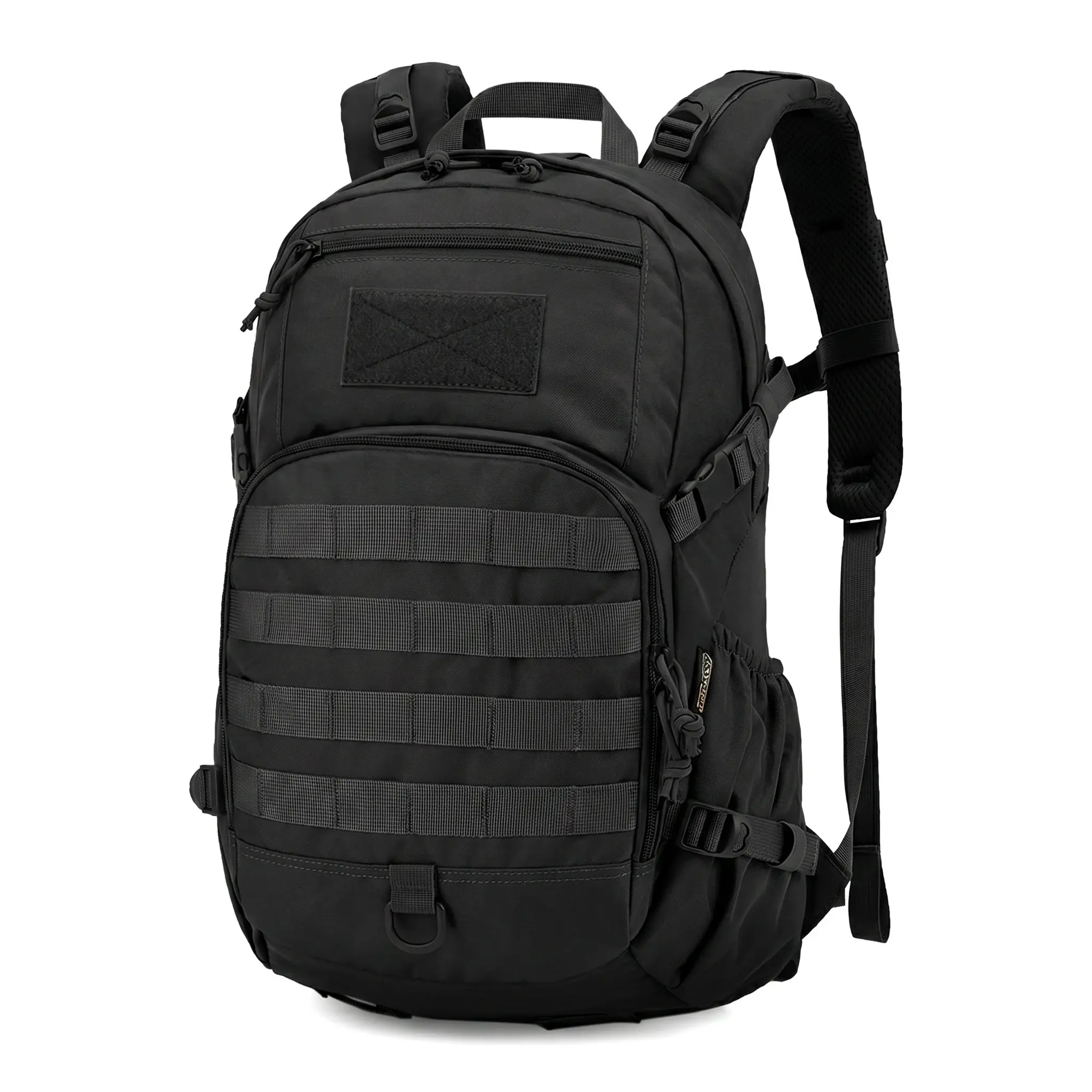 Men's Expandable Tactical Backpack - Anti-Theft Weather-Resistant Oxford Cloth Laptop Bag (20-35L) for Back to School Haul, First Day of School, Daily Commute