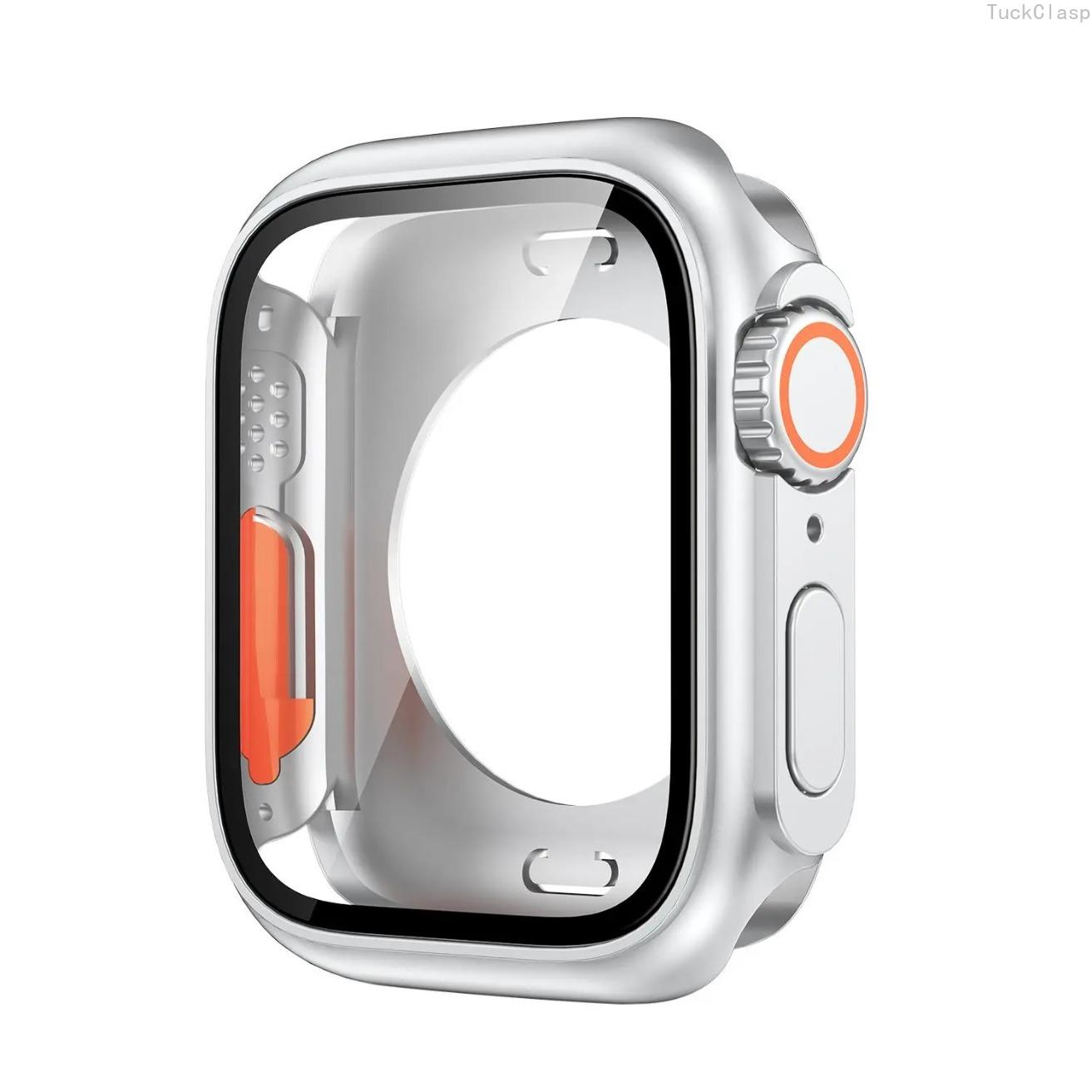 Full Coverage Protective Case for iWatch, Durable Smartwatch Protector Compatible with Series 40mm 41mm 44mm 45mm, Scratch-Resistant Everyday Protection Accessory Full Coverage Protective Case for iWatch, Durable Smartwatch Protector Compatible with Series 40mm 41mm 44mm 45mm, Scratch-Resistant Everyday Protection Accessory