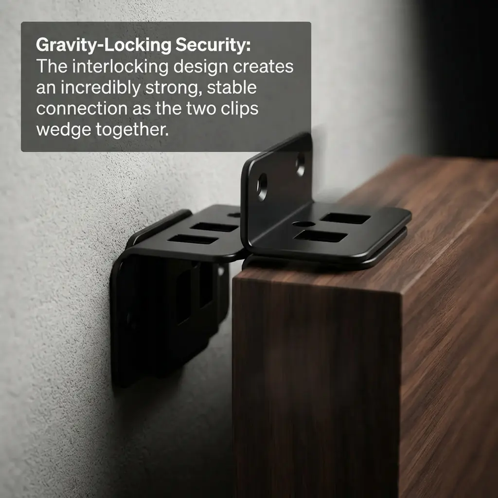 8-Pack Heavy-Duty Stainless Steel Quick-Fitting Right Angle Brackets with Screws, Furniture Corner Brace Connectors for Drawers/Cabinets (Inches Compatible)
