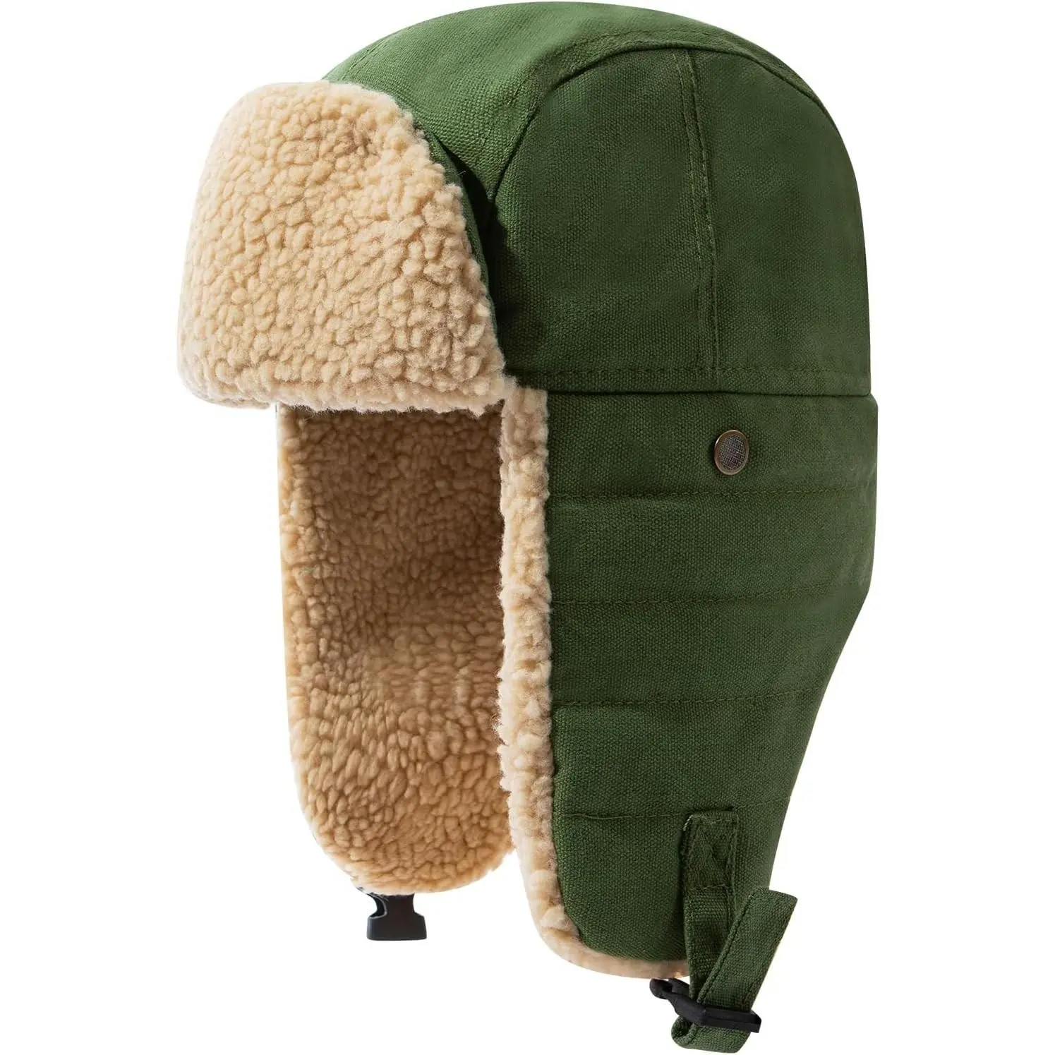 Winter Trapper Hat with Earflaps - Windproof Warm Ushanka Aviator Trooper Hat for Outdoor Hunting Ski(Gift)