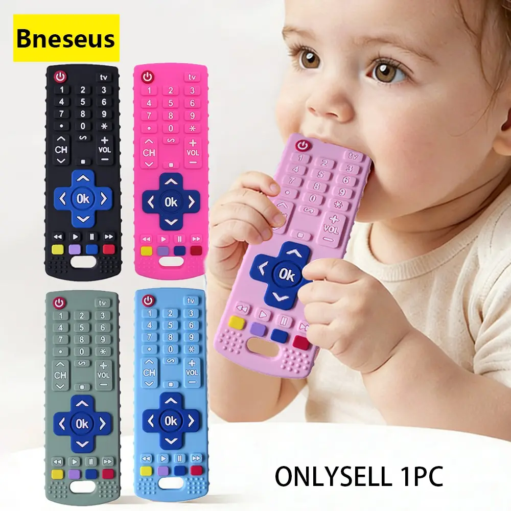 2026 New Baby Teething Toy, Cartoon Cat Silicone Teether, Hand Teether, Suitable for Boys and Girls 6-24 Months, Ramadan and Eid Gift