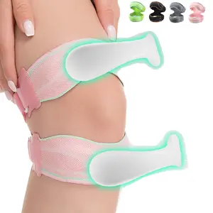 Adjustable Patellar Tendon Support Strap, Patella Stabilizer Knee Band for Men Women, Ideal for Running Basketball Jumping Sports