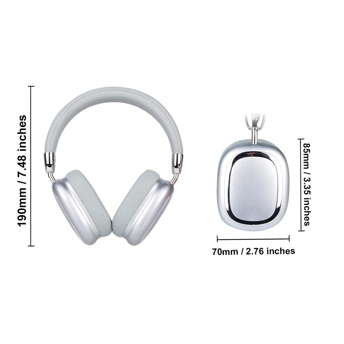 Wireless Headphones with Hi-Fi Clear Call Quality, Foldable Type-C Charging Sports Headphones, Compatible with Mobile Phones, Computers and MP3 Players, Wireless BT Headset, Noise Cancellation Headphones Wireless Headphones with Hi-Fi Clear Call Quality, Foldable Type-C Charging Sports Headphones, Compatible with Mobile Phones, Computers and MP3 Players, Wireless BT Headset, Noise Cancellation Headphones