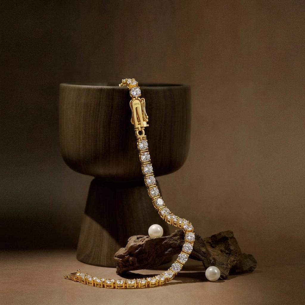 4mm 5mm classic diamond tennis bracelet for men and women| 14K gold-plated silver S925 base| Bright cut D color VVS grade cubic zirconia diamond bracelet| Elegant party accessories| Ultimate Gift Promise Jewelry for Women and Wives 4mm 5mm classic diamond tennis bracelet for men and women| 14K gold-plated silver S925 base| Bright cut D color VVS grade cubic zirconia diamond bracelet| Elegant party accessories| Ultimate Gift Promise Jewelry for Women and Wives