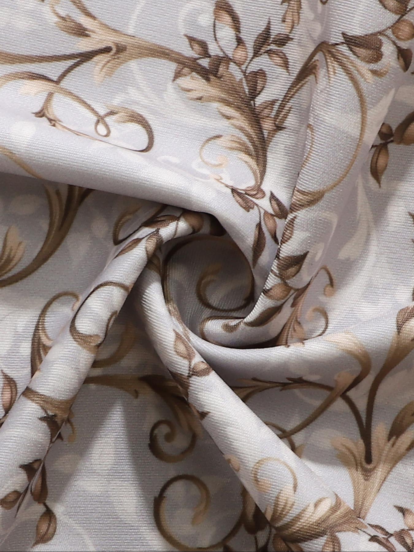 Women's Seamless Triangle Panties Set, Soft Thin Fitted Design, Fashionable Wave Edge, Casual Plain Pattern, All Seasons Wear