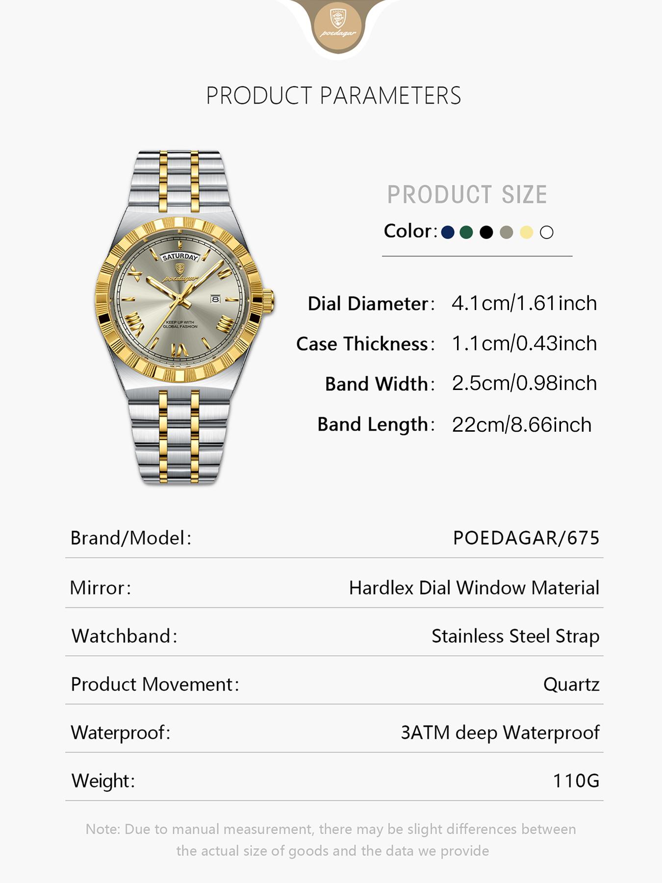 Men's Business Fashion Round Dial Analog Quartz Watch, Fashion Watch for Party, Daily Clothing Decor, Trendy All-match & Exquisite Watch for Birthday Gift with Box, Business Fashion Watches