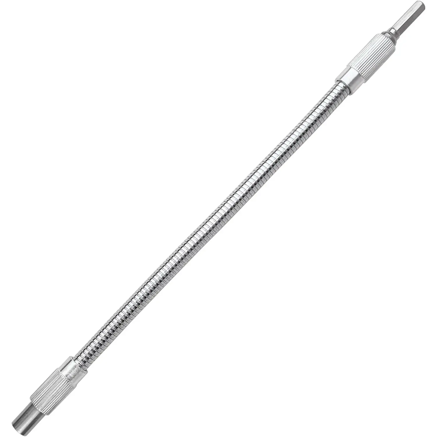 11.8-inch Flexible Drill Bit Extension - 1/4" Magnetic Hex, Bendable Screwdriver Extension - Perfect for Home Repairs, Projects, and Professional Installations