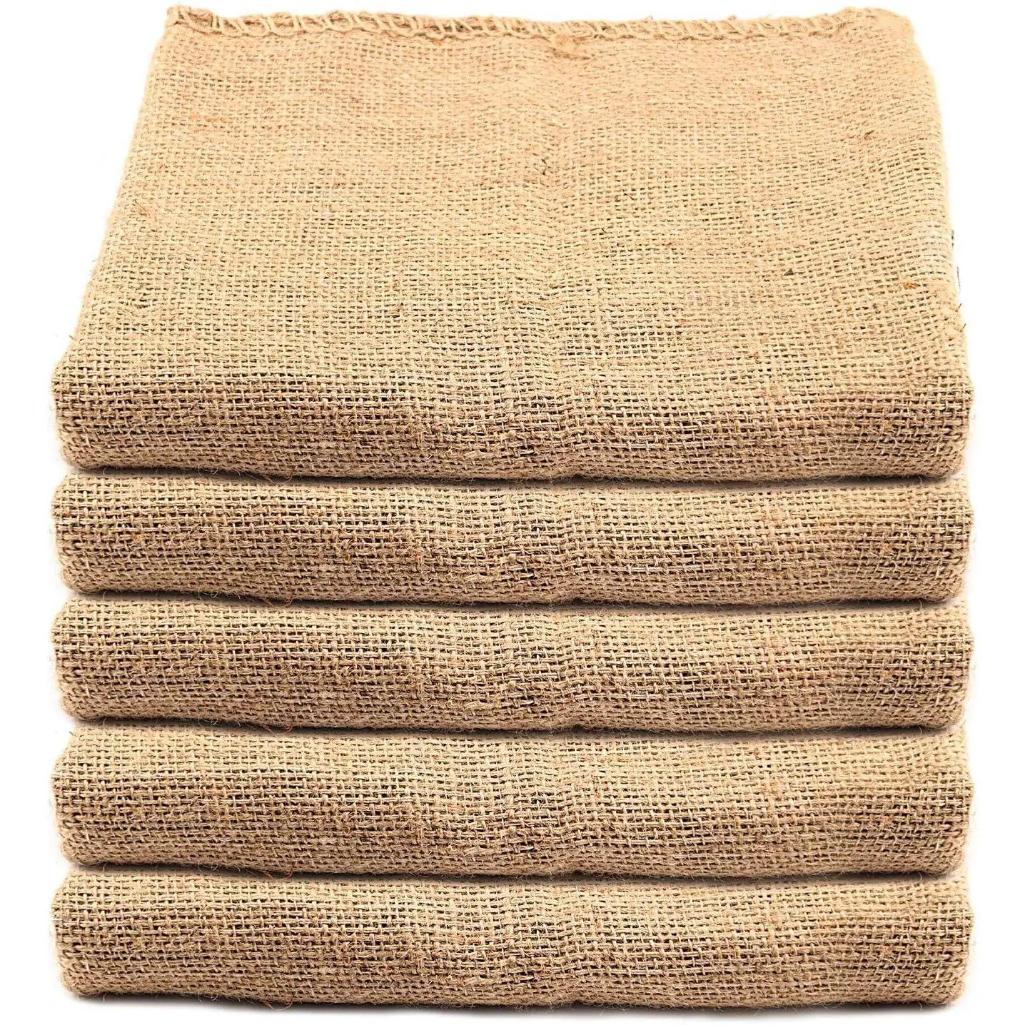 5 Pack 30 X 20 Inch Burlap Bags, Large Burlap Sacks,  Sack Race Bags for Gardening, Planting, Growing