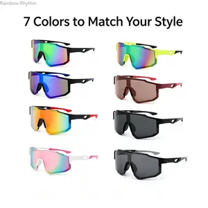 7 Pack Windproof Sports Sunglasses, UV Protected Eyewear for Cycling, Riding, Fishing and Daily Outdoor Use