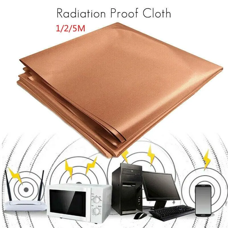 EMF Protection Pure Copper Fabric-Blocking RFID Radiation Singal Wifi RF EMI EMP EMF Protection Pure Copper Fabric-Blocking RFID Radiation Singal Wifi RF EMI EMP