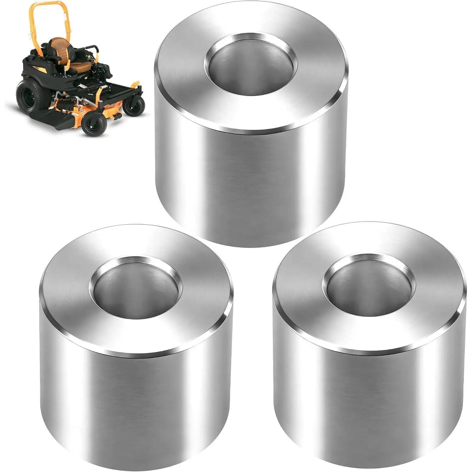 3 Pack 43590 Bottom Spindle Spacer for Sc-ag 42" 48" 52" 61" Lawn Mower, Fits Models SCR42-25CH, SCR48-25CH, SCR48-27KA, SCR52-25CH, Replace 1003-21 43309