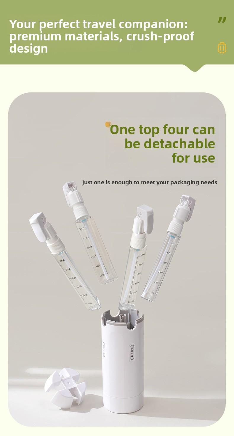 Travel Dispensing Bottle Portable Cosmetic Set Shampoo Shower Gel Makeup Remover Oil Washing Dispensing Bottle Leakproof