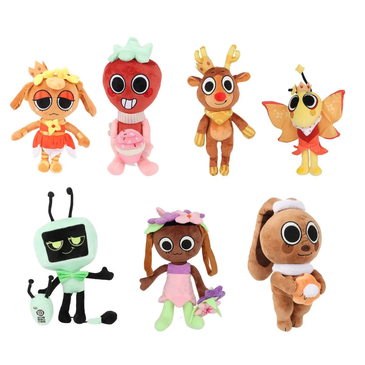 2026 Dandy's World Plush Toy Doll Game Goob Boxten Flower Plush Filling Animal Soft Toy Pillow Cat Rabbit Plush