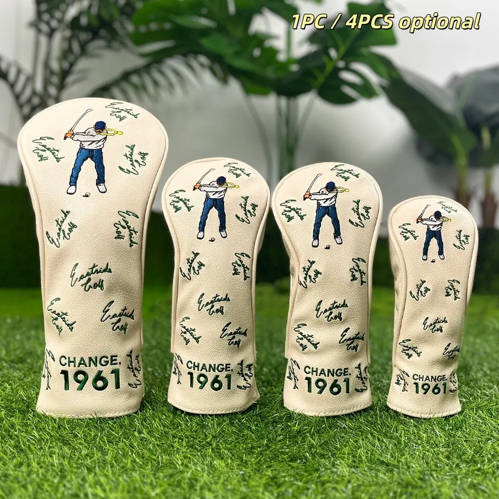Fashion Golf Protective Cover, Dustproof Durable Materials, Extends Golf Club Service Life, Perfect Gift for Golf Enthusiasts, Golf Accessories