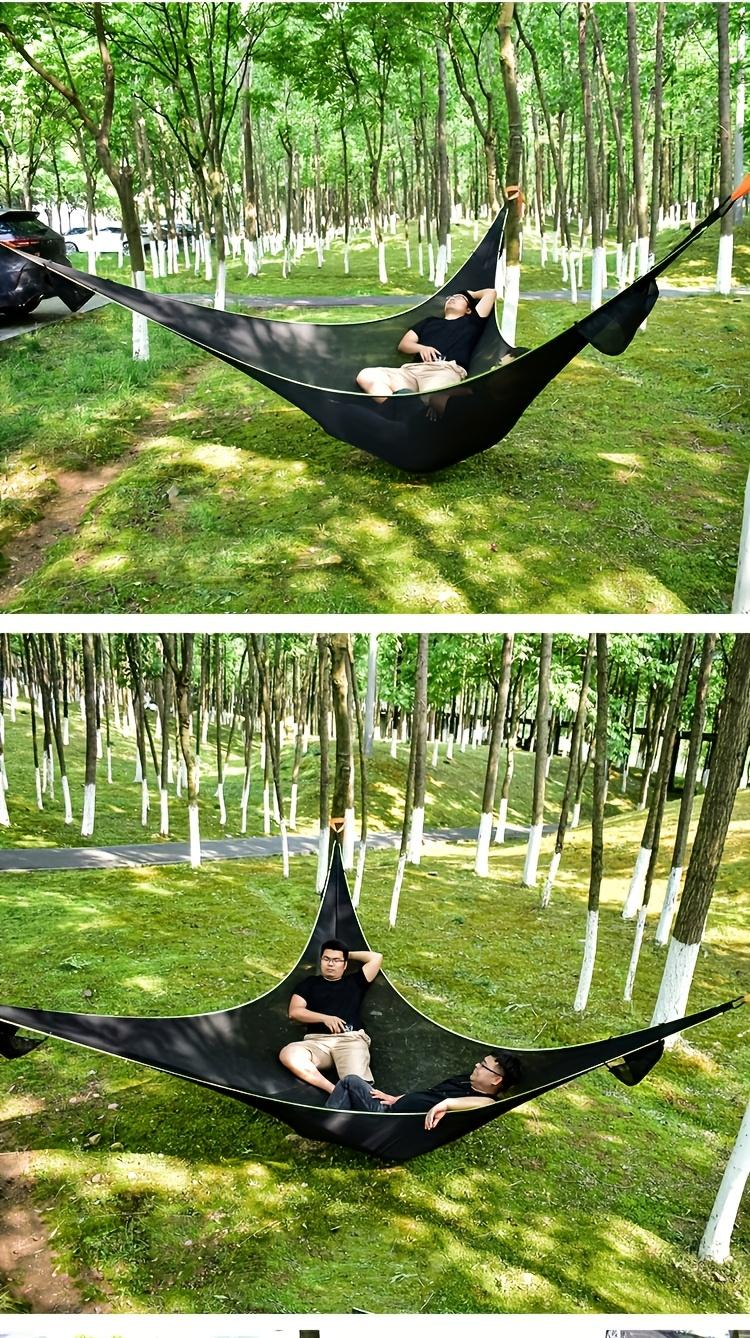 NEW Large Treehouse Hammock Tent for Multiple People!Multi-Use Camping Swing with Net - Perfect for Outdoor Relaxation & Adventure