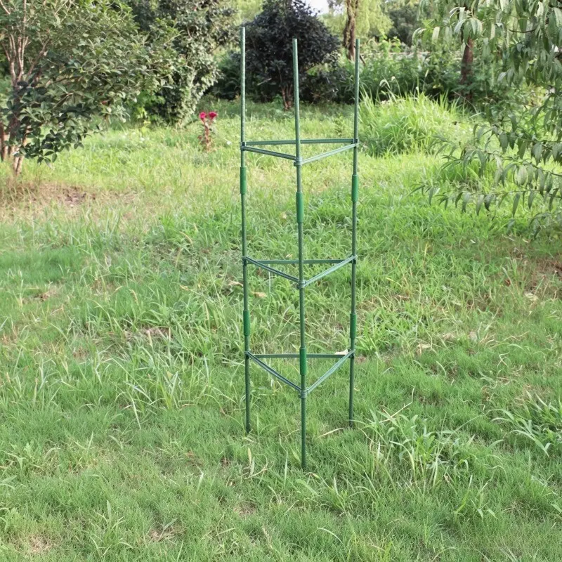 Distance 19x Height 120cm-1 Set,Tomato, Cucumber, Bean, Climbing Vegetable Plant Support Frame, Garden Plant Support Grid, Easy To Assemble and Space Saving Vertical Planting Frame, Suitable for Outdoor Gardens, Climbing Plant Garden Support