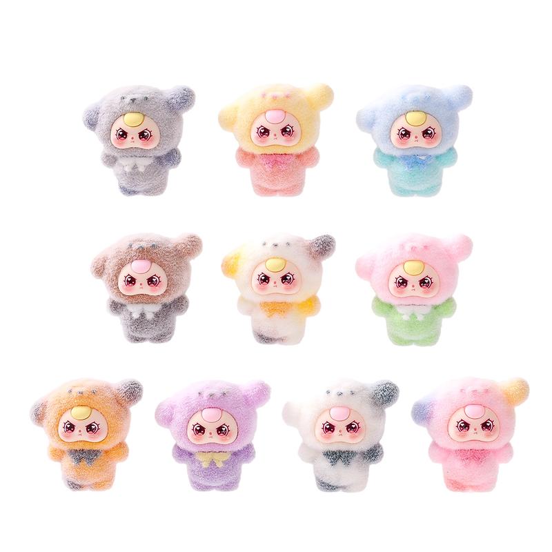 Baby three puppy Series Fluffy plush doll Blind Box