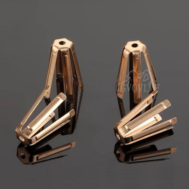 Golf Club Shaft Shims 6 & 8 Claw Gasket Filler for Precision Diameter Adjustment Professional Club Making Repair Accessories for Golf Workshop