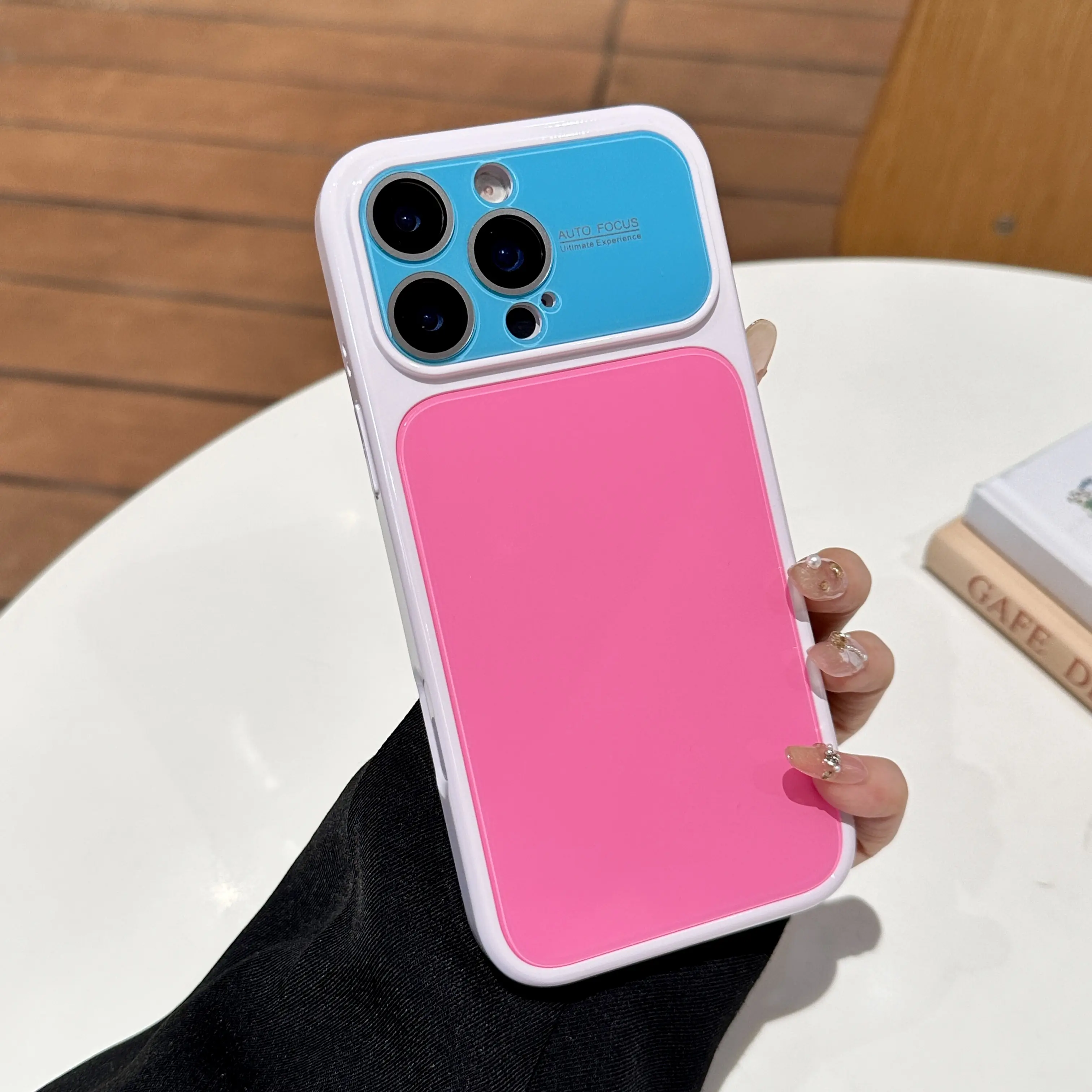 # SummerAtmosphere, dopamine dual color matching, shockproof and anti-fall lens protection built-in lens film mobile phone case suitable for iPhone17ProMax16151413ProMax mobile phone case 17proMax Case # SummerWins # DealsForYouDays#DealsForYouDays