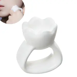 Premium Ceramic Gua Sha Ring, Multi-Purpose Face & Body Massager, Ceramics Gua Sha Board, Beauty Brush, Lymph Detox Relaxation Tool