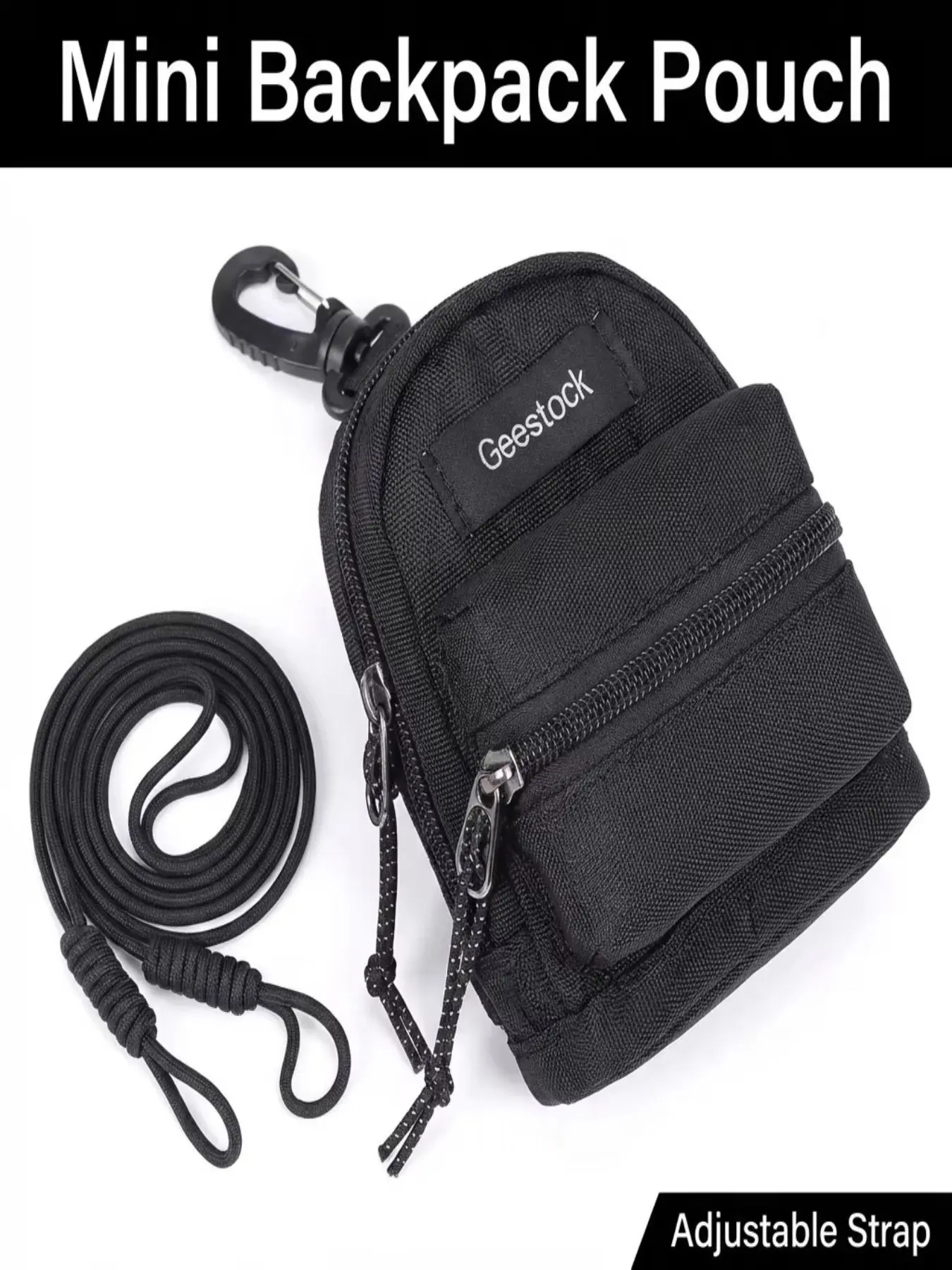 Mini Backpack Keychain Bag, Women's Fashion Crossbody Bag, Small Zipper Coin Pouch, Key Card Holder, Portable Shoulder Bag, Earplugs Included, Casual Crossbody Bags