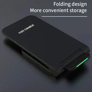 Foldable Fast Charging Board for iPhone Wireless Charger, Quick Charge Stand, USB PD Compatible, Full Set Accessory