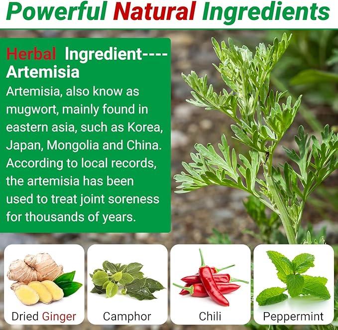 48 PCS Back Patches Heat Patches Natural Warming Herbal Plaster 8 Hour Long Lasting Deep Hot Soothing for Knee Back Neck Shoulder Daily