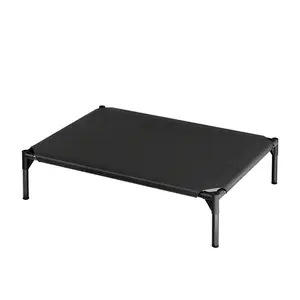 Elevated Dog Bed, Breathable Mesh Raised Pet Cot Bed All Season Waterproof for Small Large Dogs Indoor Outdoor Use