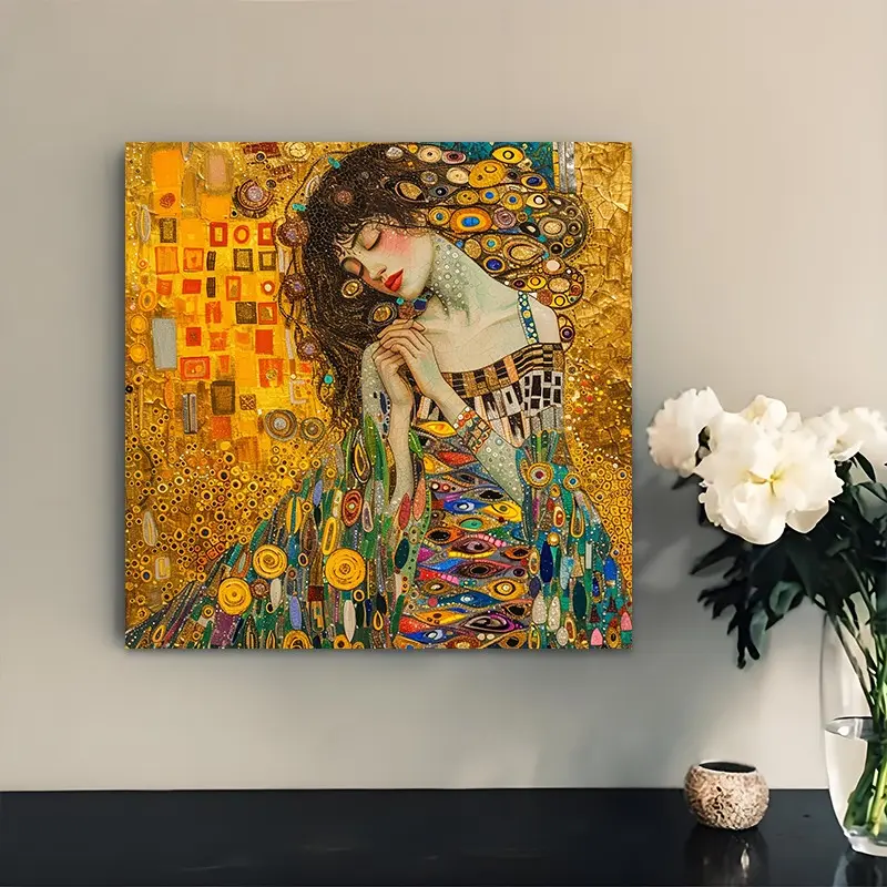 The Shining Woman Diamond Art Painting Kit, DIY 5D Diamond Arts Painting by Numbers Kit, Wall Art Decor for Home Living Room Bedroom