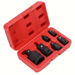 New Impact Adapter & Reducer Socket Set, Impact Sockets, 1/4 3/8 1/2 3/4 1 Inch Female To Male Air Square Drive & Wrench Conversion Tool, Multifunctional Hand Tool, Professional impact sleeve