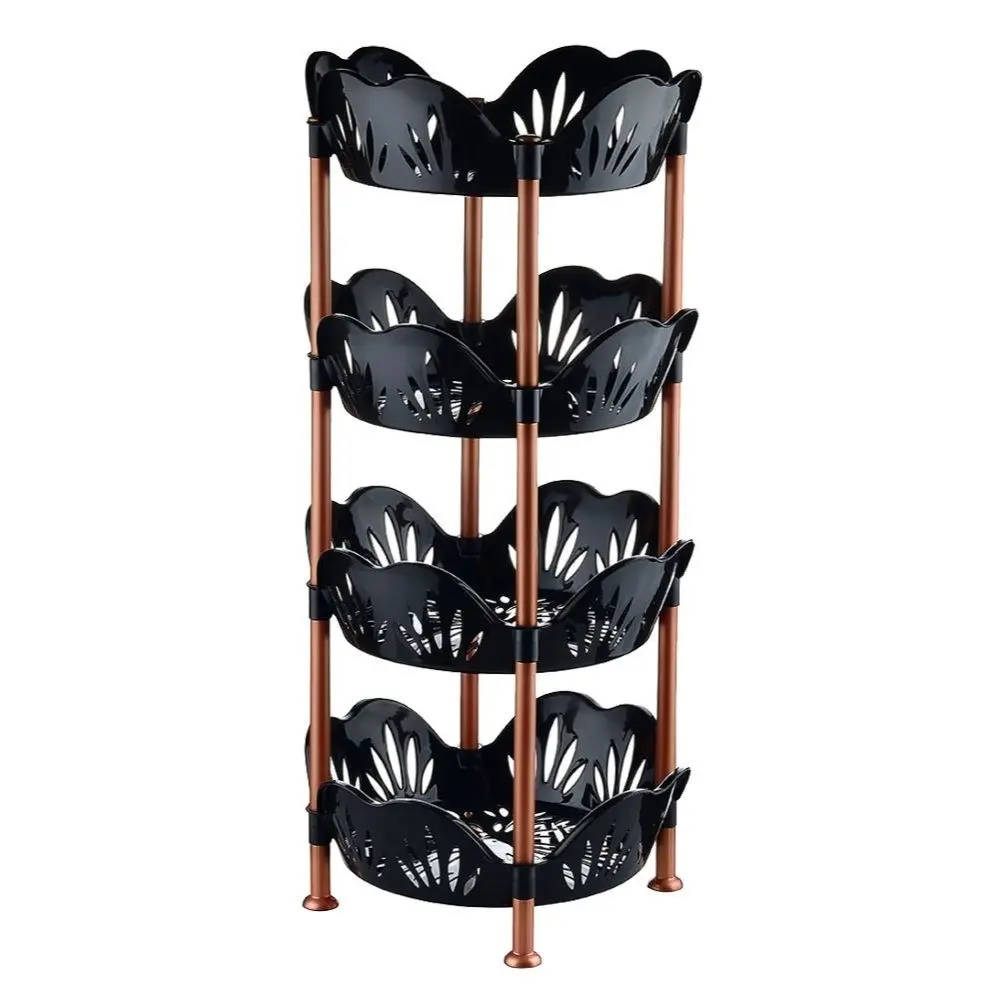 4 Tier Round Storage Basket