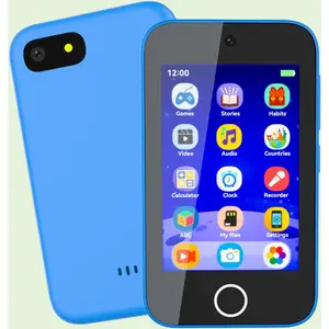 Kids Smart Phone 3.5 Inch Touchscreen, 16GB SD Card, ABC Learning Educational Toy for 3-8 Year Old Toddler Travel Preschool Learning Birthday Gift