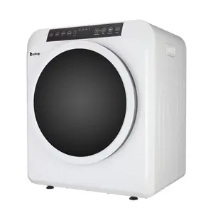 Winado Compact Laundry Dryer 13.2lbs Capacity, 3.5 cu.ft Portable Front Load Dryer, Stainless Steel Drum, Exhaust Pipe for Apartment Home Dorm 120V 1300W