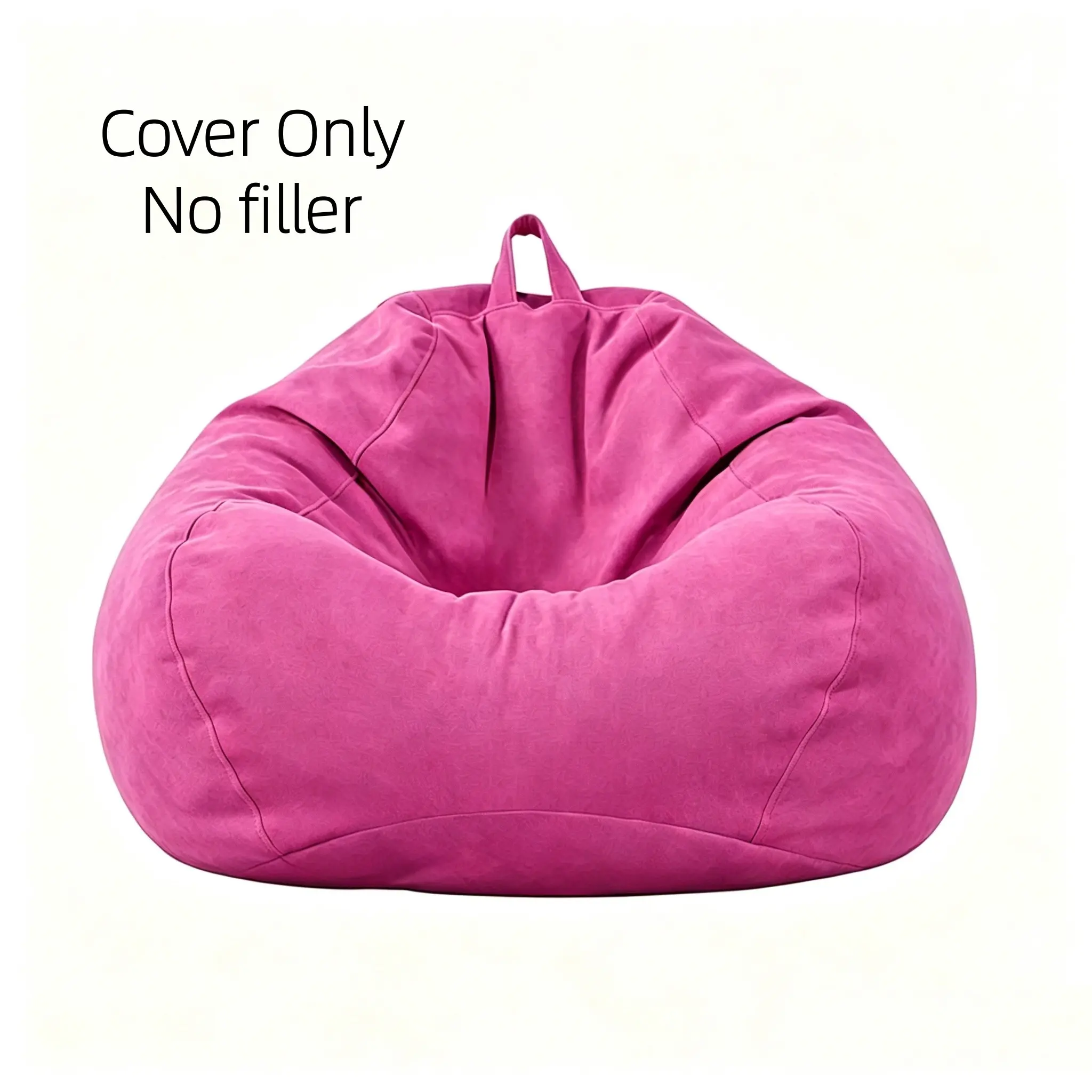 1 piece lazy Single Sofa cover bean bag (without Filler, only cover) Easy to clean can be used for lying down, sleeping, bedroom, tatami chair, balcony, sofa chair, living room, office chair