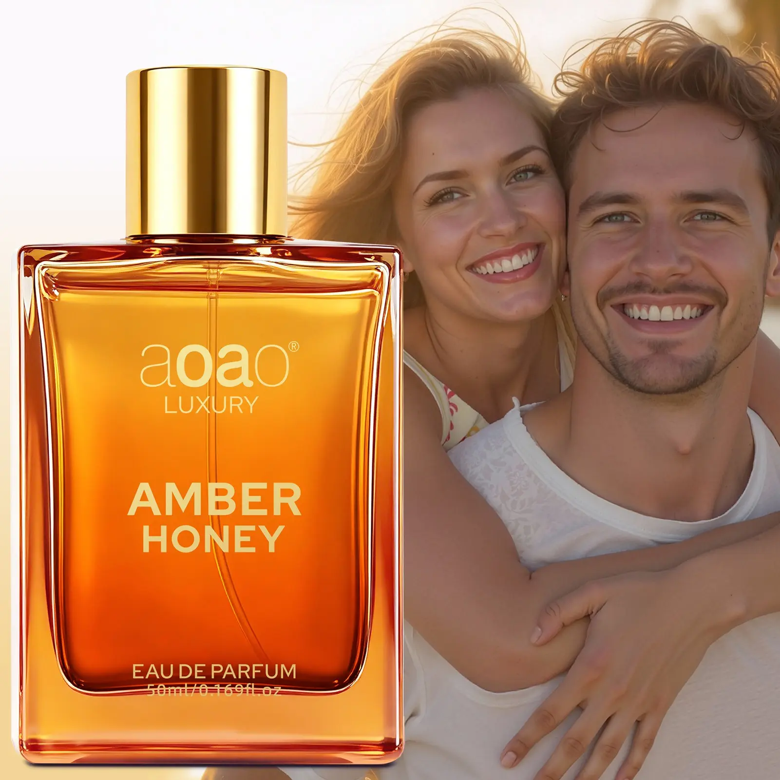 Honey Eau De Parfum 50ML, Fresh Spicy Long-Lasting Luxury Scent, Elegant Unisex Perfume, Perfect for Men and Women