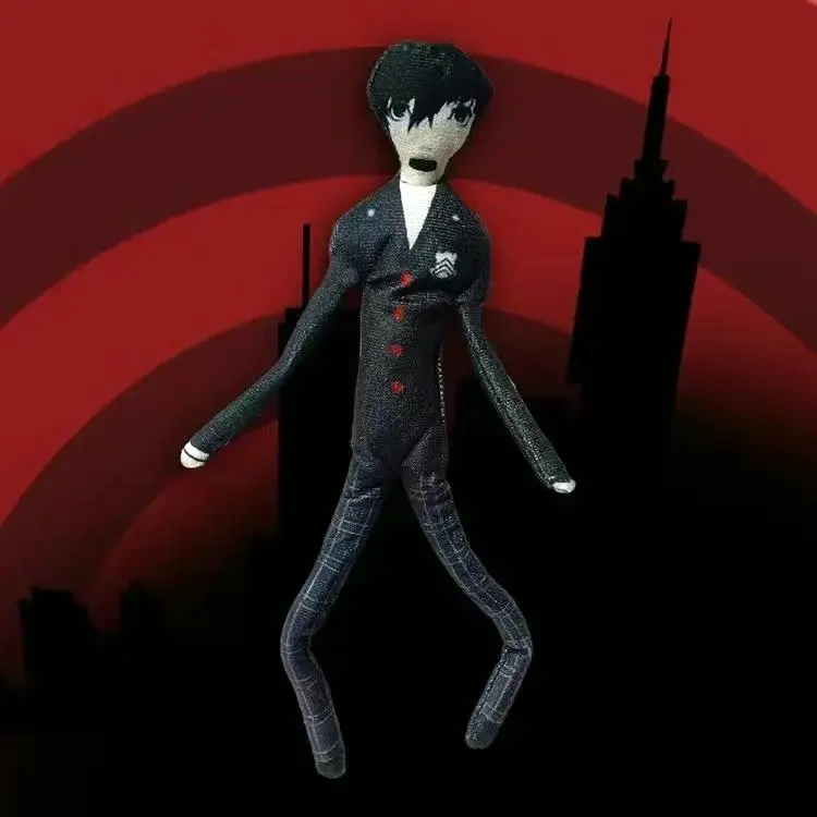 Anime figure personas Joker Shiomi Kotone Yuuki Makoto Cosplay Plushie Slender and Twistable Shape Kids toy Fans Birthday Gifts