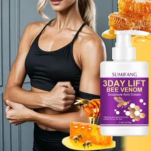 SUMIFANG Bee Venom Arm Sculpting Cream 150g – Caffeine + Shea Butter – Firms & Sculpts Arm Contours – Body Care Targeting Sagging & Rough Skin – Suitable for All Skin Types