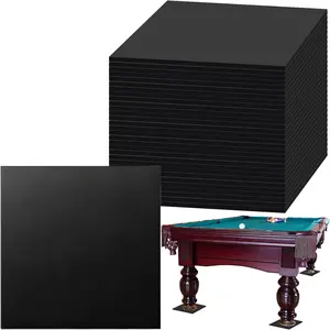 Billiard Pool Table Leg Shims, 3" Diameter Rubber Pool Table Leveling Kit Shims Foot Pad, Billiards Accessories Rubber Shims/Furniture Shims