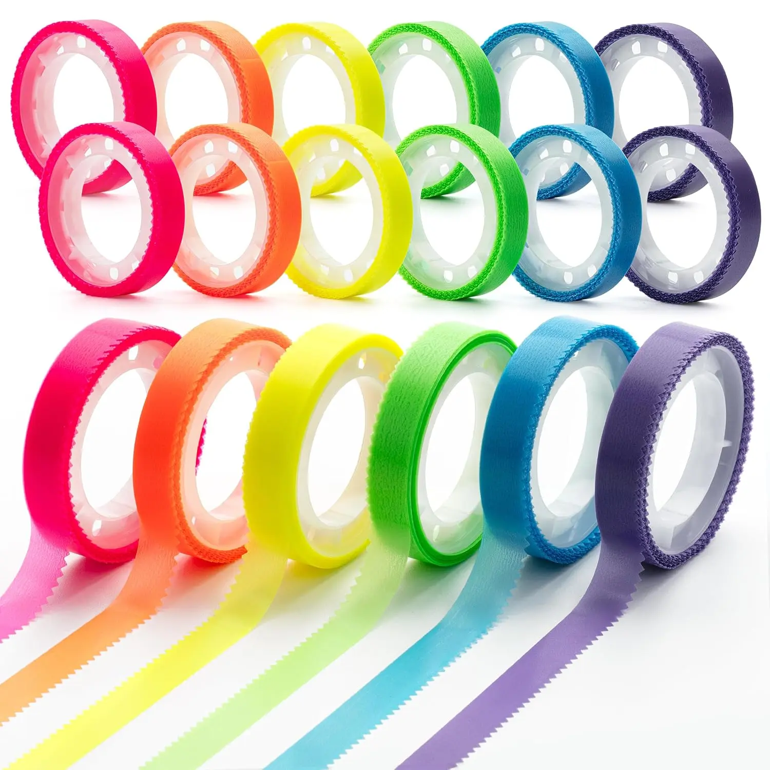 - Highlighter Tape, 12 Rolls, 0.31" x 16.5 ft