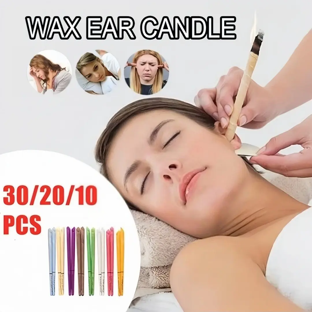 Aromatherapy Ear Candles, Ear Wax Removal Candles, Random Colors, 10/20/30 Pieces, Ear Candle Set, Relaxing Ear Care, Ear Care Products, Beauty Salon Use, Gift Idea, Post-Workout Relief