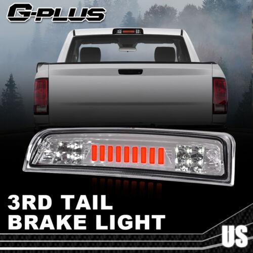 Fit For 09-18 Dodge Ram 1500 2500 3500 Chrome LED Third Brake Light Cargo Lamp