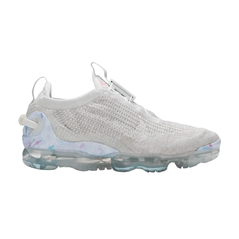 Nike Air VaporMax 2020 Flyknit 'Summit White' (Unisex) White/Summit White/White running shoes CJ6740 100