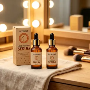 Jaysuing Nose Shaping Essence Dual Pack (30ML*2), Tightening Massage for Nose, Nasal Enhance, Lifted Nostrils and High Bridge, Beauty Nose Serum
