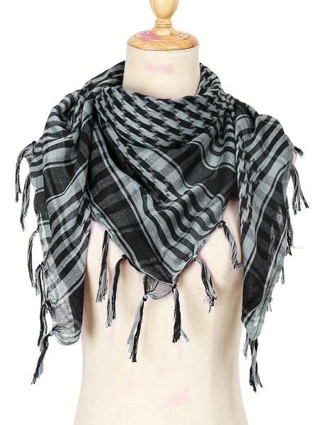 Unisex Tactical Desert Scarf, Arabic Design, Ideal for Motorcycle Use, Perfect for Shotgun Masks, 100x100cm Multi-Functional Gear