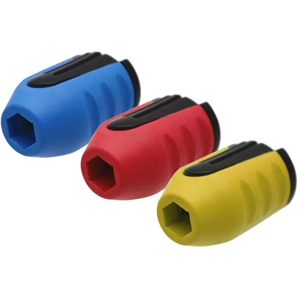 GJANSH 3Pcs Bit Magnetizer Ring Removable Magnetic Driver Screw Catcher Magnet Screwdriver Bit Drive Holder Power Bits Tool