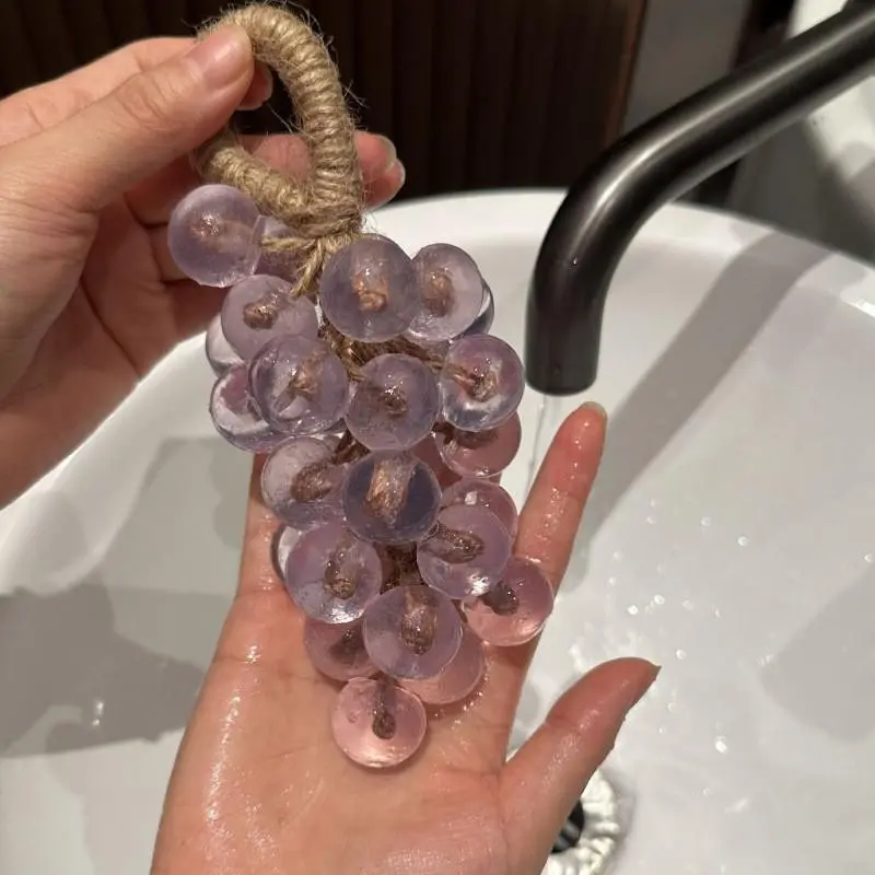 Grape Cluster Handmade Soap, Gentle Deep Cleansing, Moisturizing, Ideal for Face, Bath, Hands, Perfume Hanging, Valentine's Day Gift