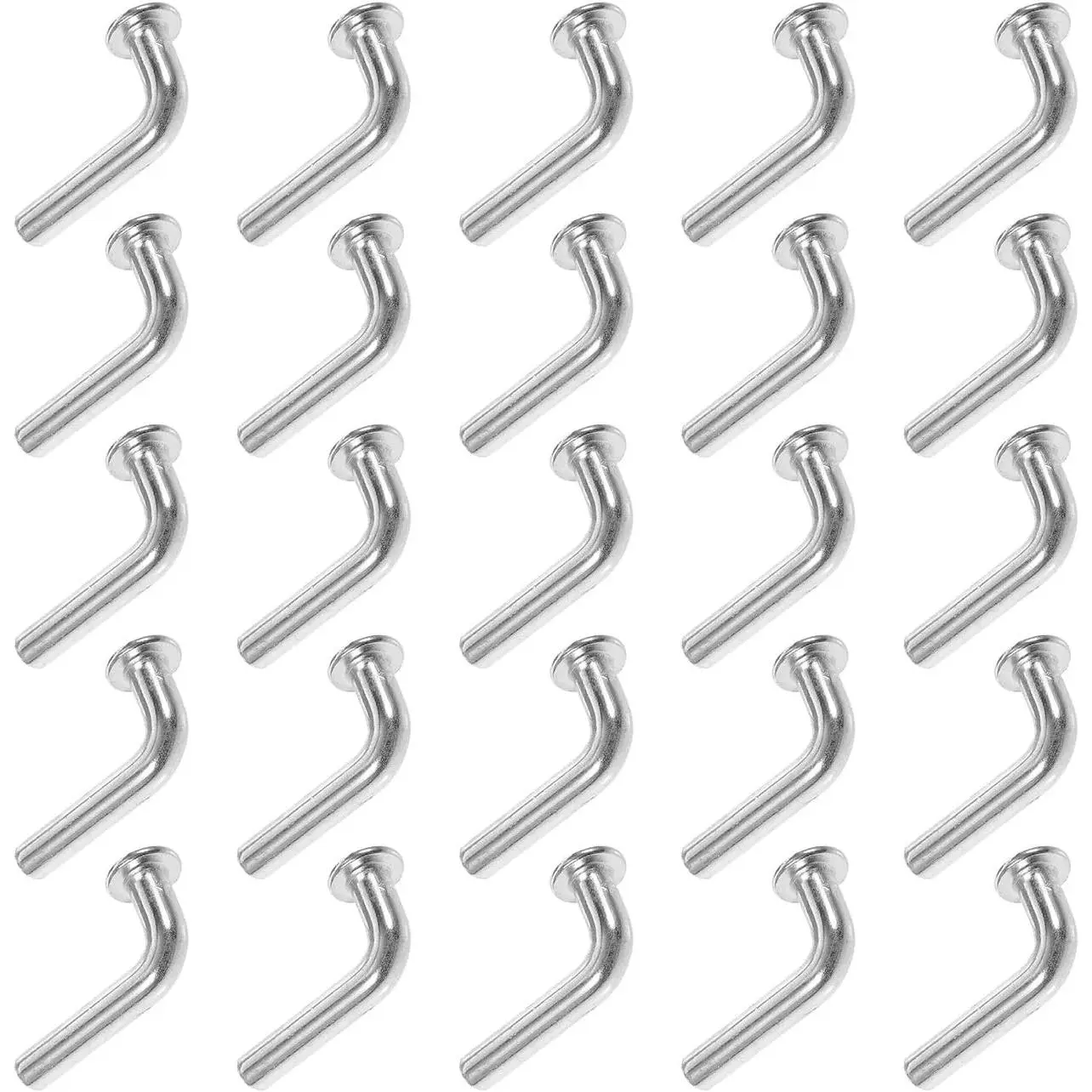 ZYAMY 25Pcs M7 Heavy-Duty Rack Safety Bolts - Universal Rack Drop Pins for Warehouse Use, Home Shelving Unit Anti-Disengagement Safety Fasteners