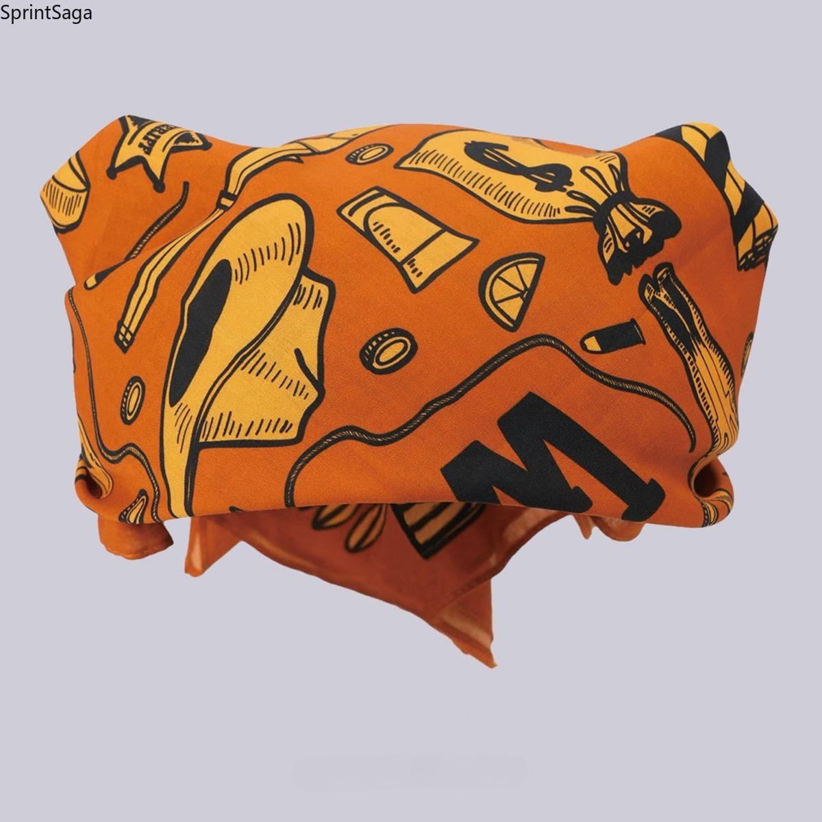 Nordic pullover hat spring and summer double-layer elastic Viking rune knitted hat hipster hip-hop fashion headscarf hat